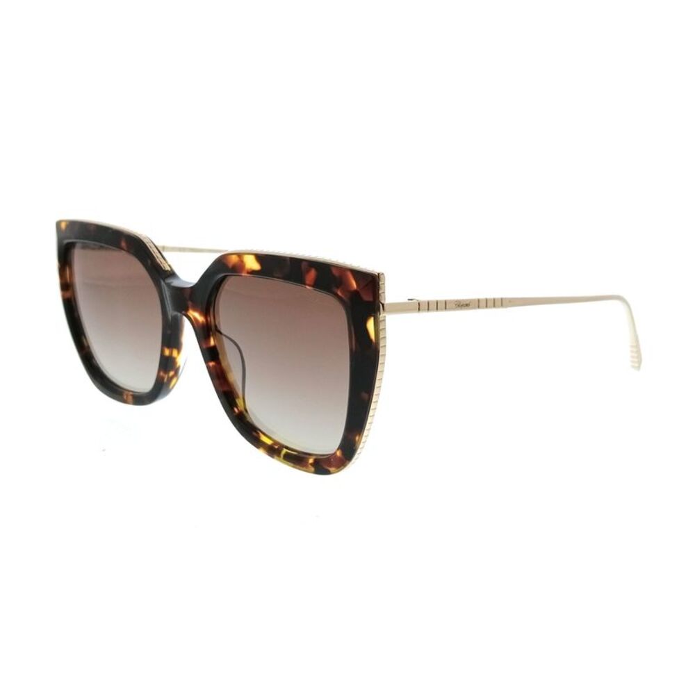 Chopard SCH319M540745 Havana Cat Eye Womens Sunglasses